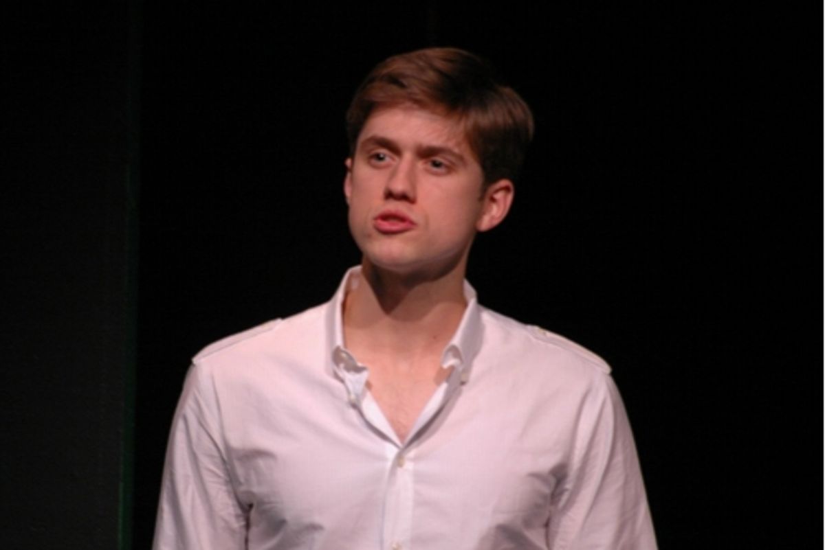 Aaron Tveit singing 'I'm Out' at 