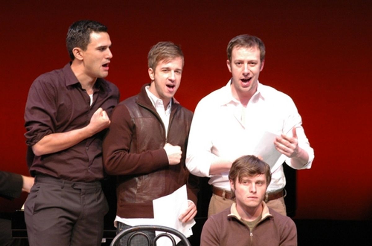 Ivan Hernandez, Curtis Holbrook, Tally Sessions, Bobby Steggert Singing 'Betty' at 