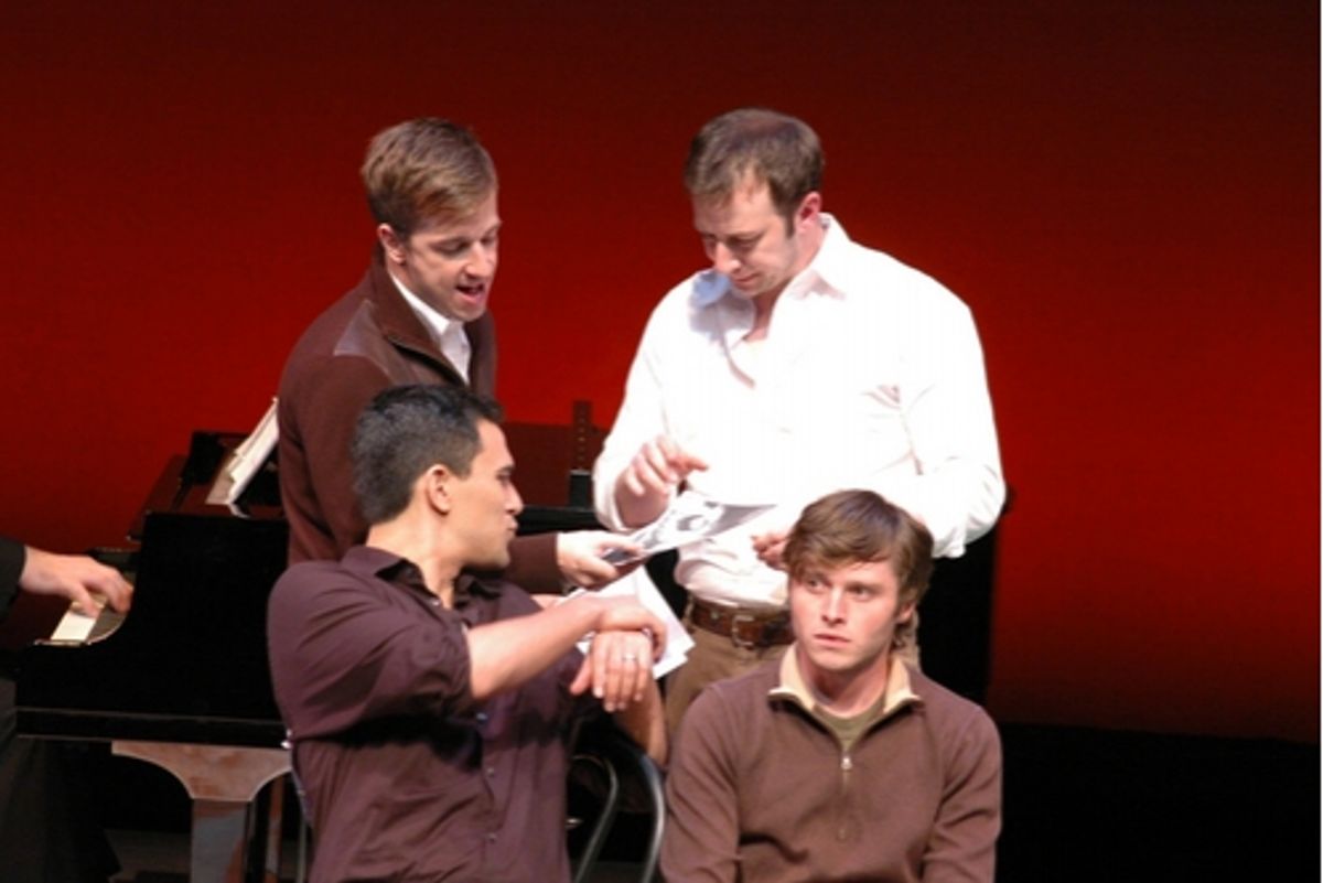 Curtis Holbrook, Tally Sessions, Ivan Hernandez and Bobby Steggert at 