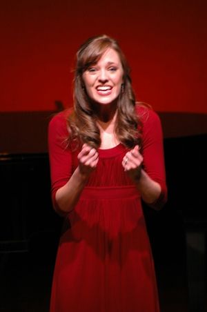 Laura Osnes singing "No Looking Back" @ BroadwayWorld Laura Osnes singing "No Looking Back" Photo
