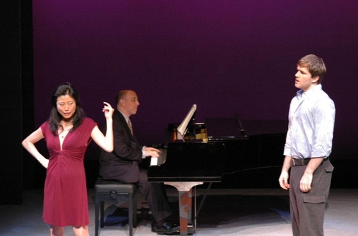 Deborah S. Craig and Aaron Ramey with Noel Katz on piano at 