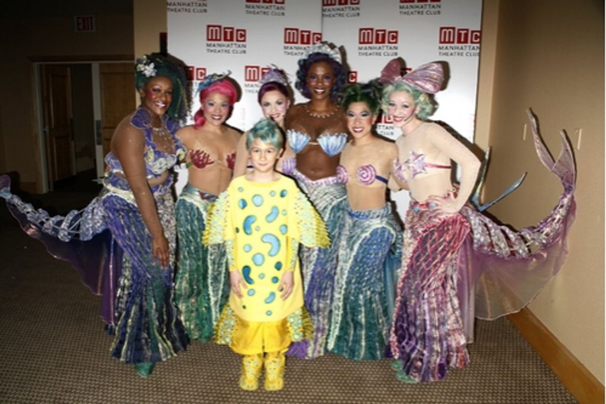 Brian D'Addario and ensemble (THE LITTLE MERMAID) at 