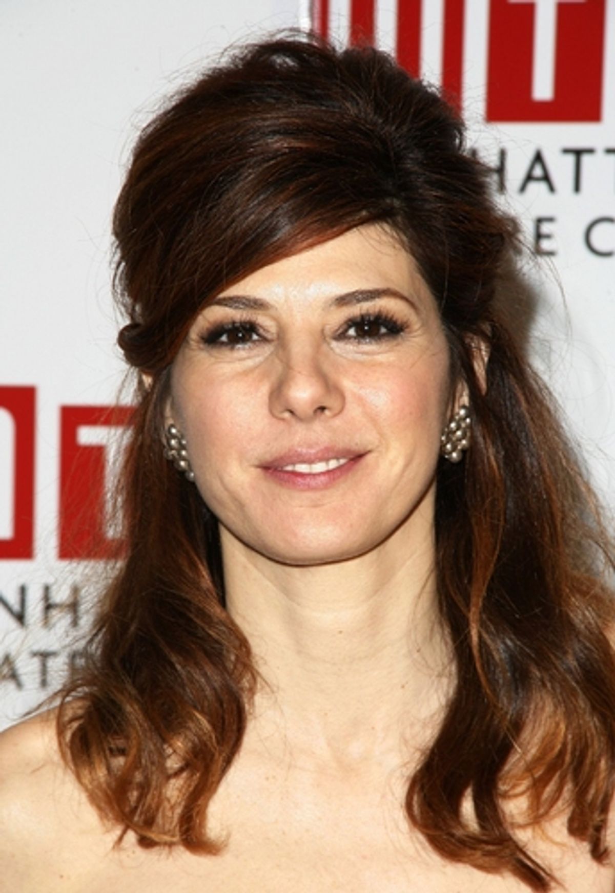 Marisa Tomei at MTC Spring Gala Backstage