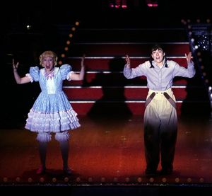 Leigh Ann Larkin and Laura Benanti Photo