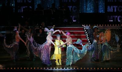 Brian D'Addario and The Little Mermaid ensemble Photo