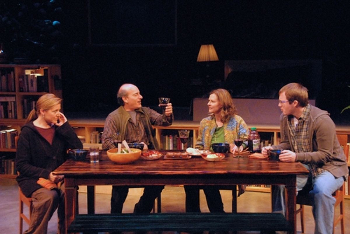 Mary McCann, Peter Friedman, JoBeth Williams, and Jonathan Clem at 