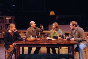 Mary McCann, Peter Friedman, JoBeth Williams, and Jonathan Clem Photo