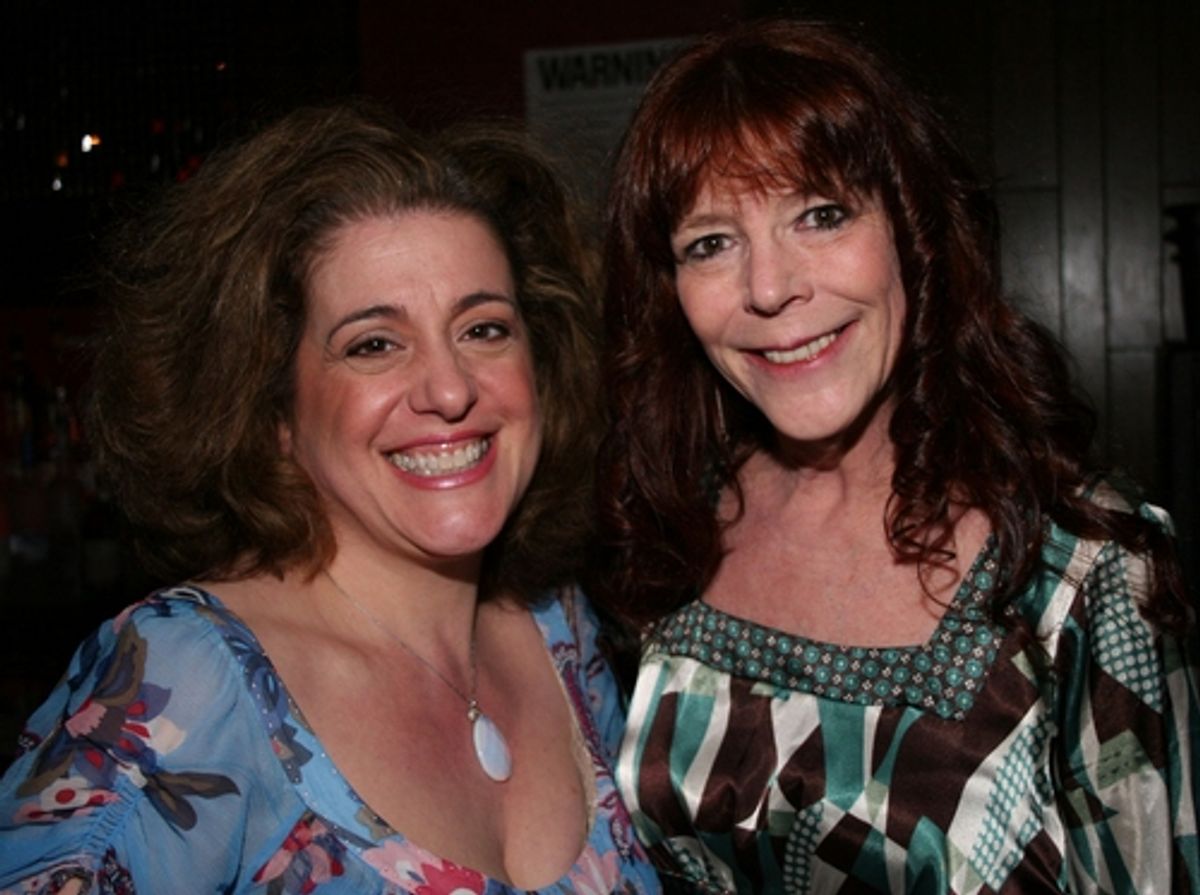 Mary Testa and Kate Buddeke at The Civilians' 'Paris Commune' Benefit