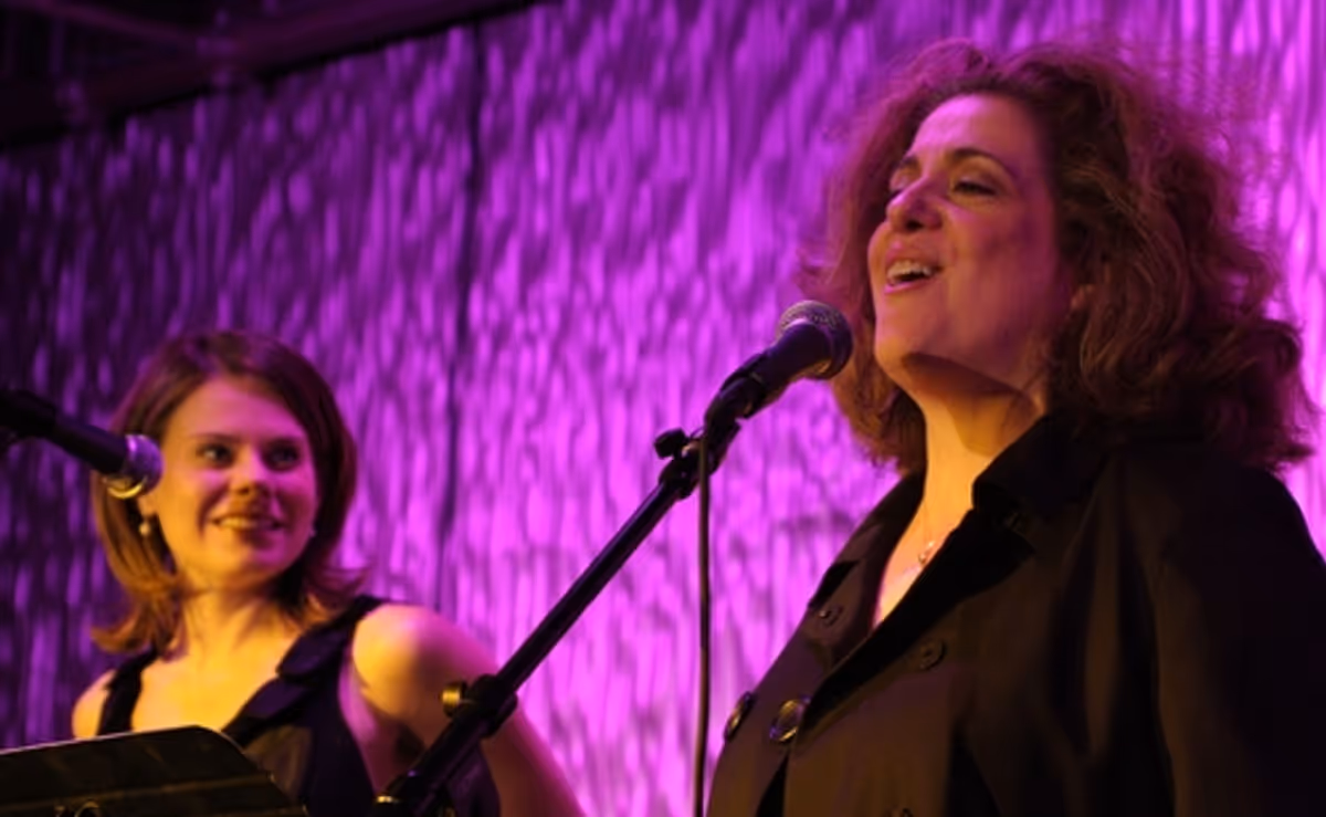 Celia Keenan-Bolger and Mary Testa sing 'Bali Hai' at The Civilians' 'Paris Commune' Benefit
