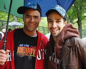 Christopher Jackson and Lin-Manuel Miranda Photo