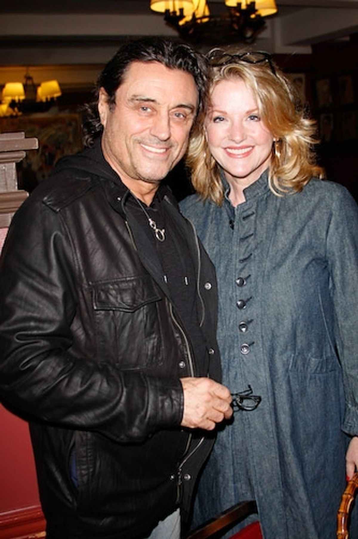 Ian McShane and wife Gwen Humble at 