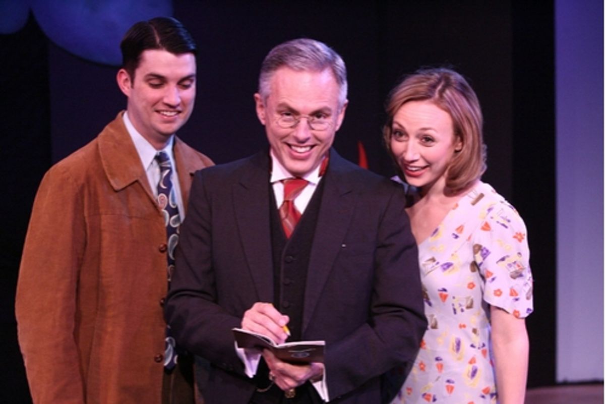 Stephen Vendette, Joe Joyce, and Christina Valo at 