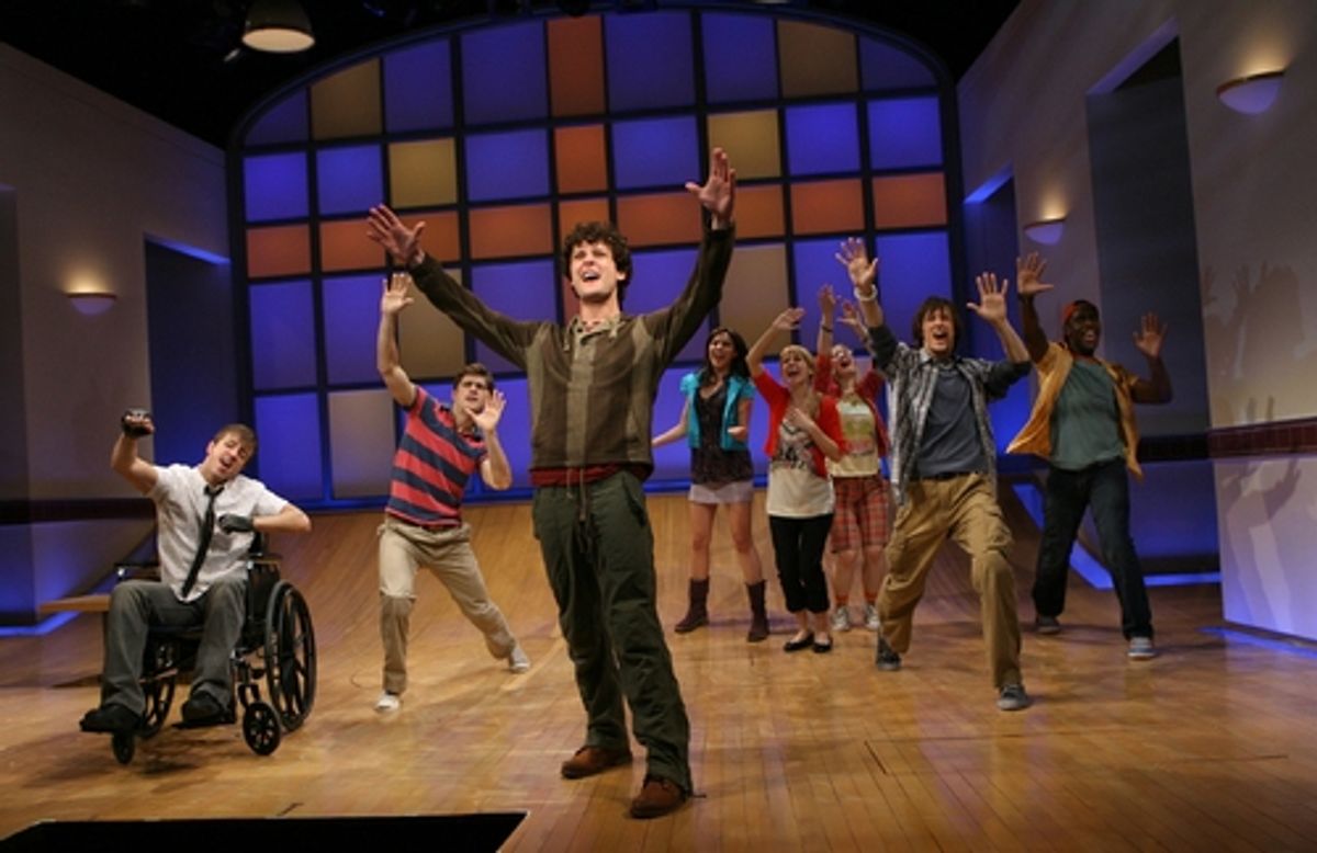 Van Hughes and Cast  at 