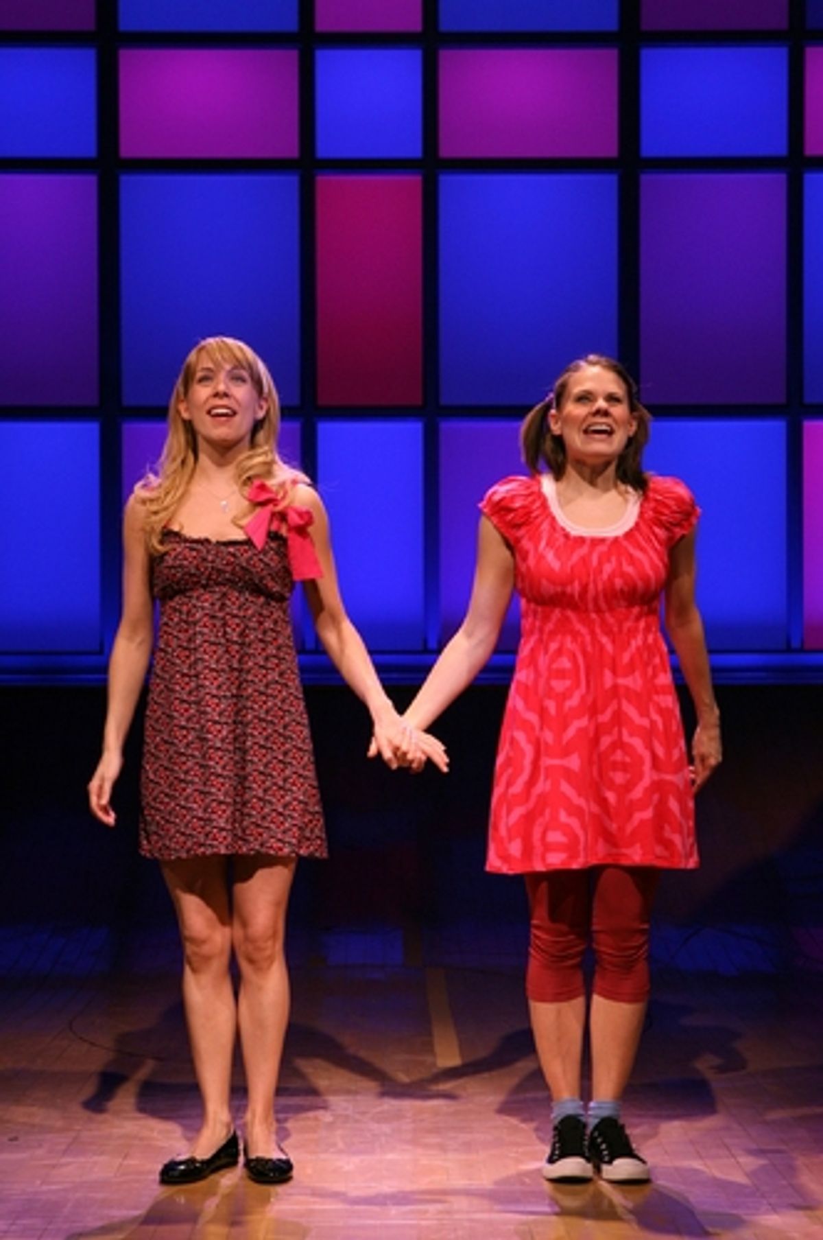 Mary Faber and Celia Keenan-Bolger at 