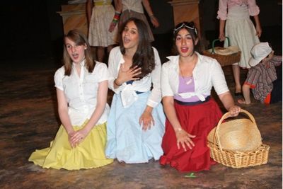 Sara Ptachik, Taylor Taverna and Shaienne Kamlet
 Photo