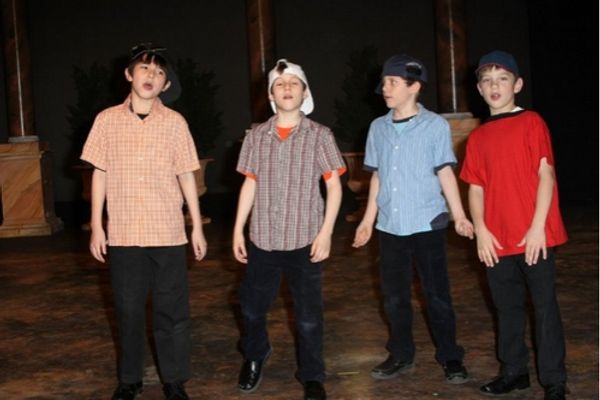 Brain Ward, Andreas Marinos, Paolos Marinos and Karolis Daunras
 Photo