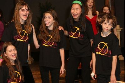 Leah Lane, Natasha Frid, Allison Snyder, Olivia Richert and Come Barroux
 Photo