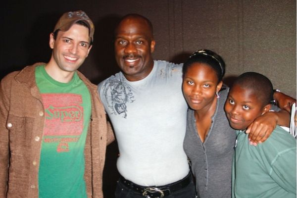 Sean Palmer, BeBe Winans, Miya Winans, and Benjamin Winans
 Photo