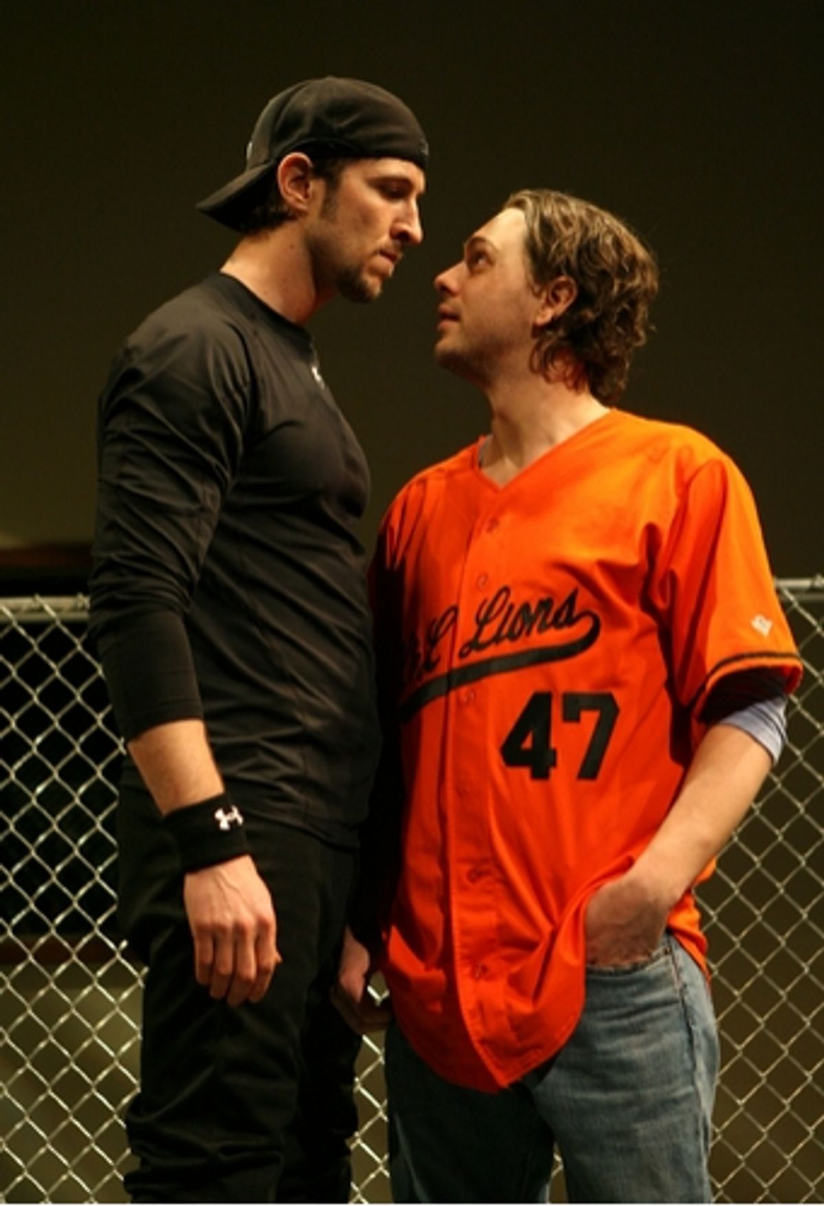 Pablo Schreiber and Thomas Sadoski at 