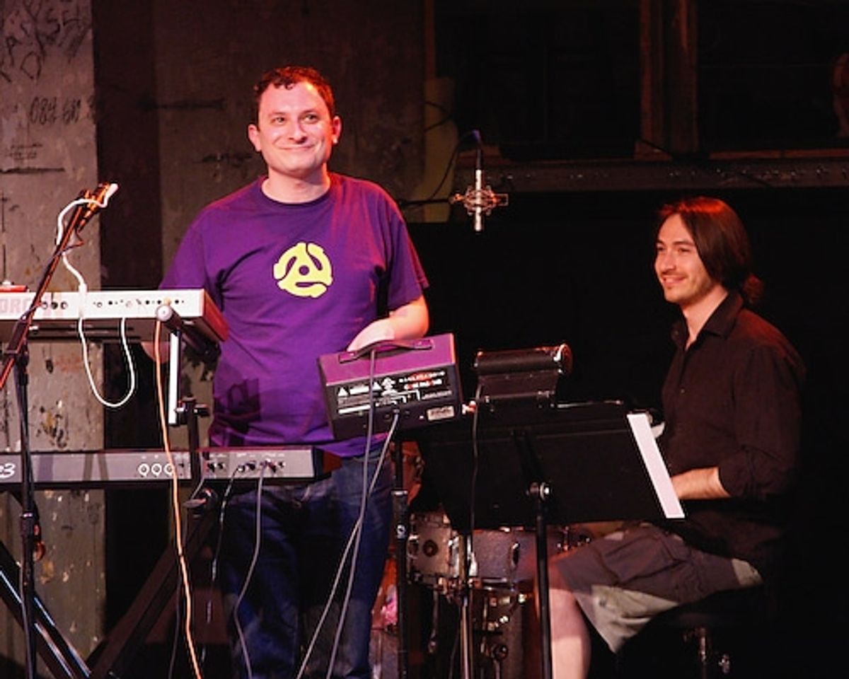 Dan Lipton and Damien Bassman at 'Don't Quit Your Night Job' Returns To Zipper