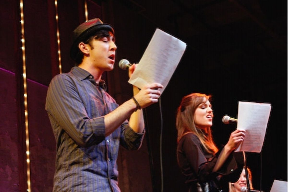 Max Crumm and Laura Osnes

 at 