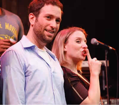 David Rossmer and Sarah Saltzberg Photo
