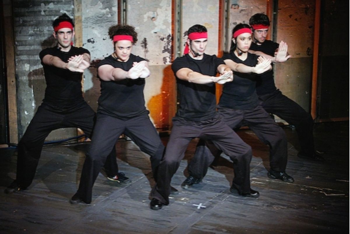 Matthew-Lee Erlbach, Lynn Andrews, Stephen Reyes,Brooke Ishibashi, and Stephen Sheffer at 