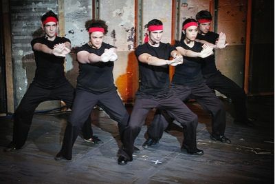 Matthew-Lee Erlbach, Lynn Andrews, Stephen Reyes,Brooke Ishibashi, and Stephen Sheffe Photo