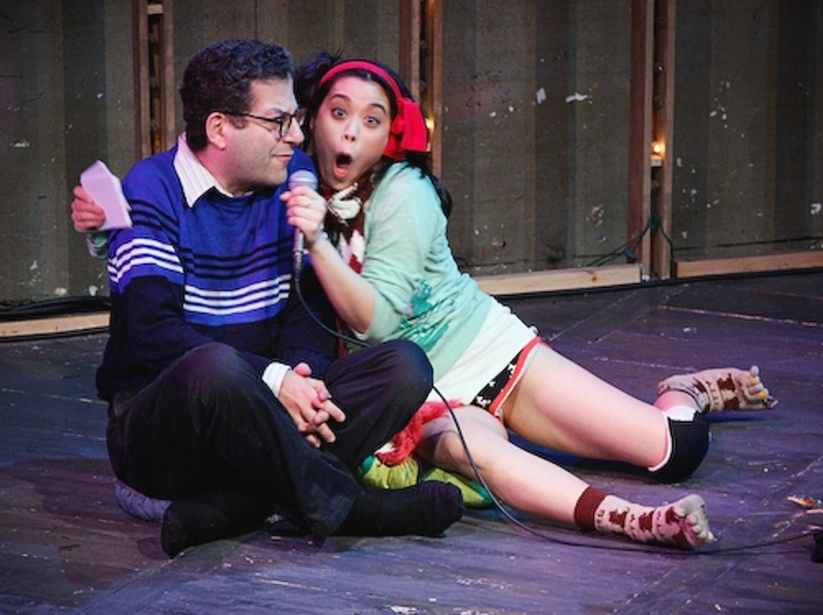 Michael Musto and Brooke Ishibashi at 