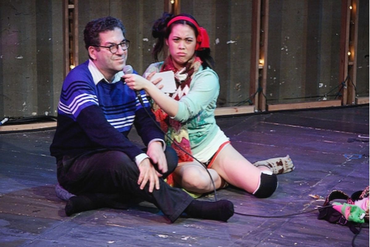 Michael Musto and Brooke Ishibashi at 