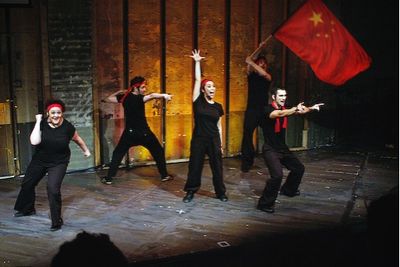 Matthew-Lee Erlbach, Lynn Andrews, Stephen Reyes,Brooke Ishibashi, and Stephen Sheffe Photo