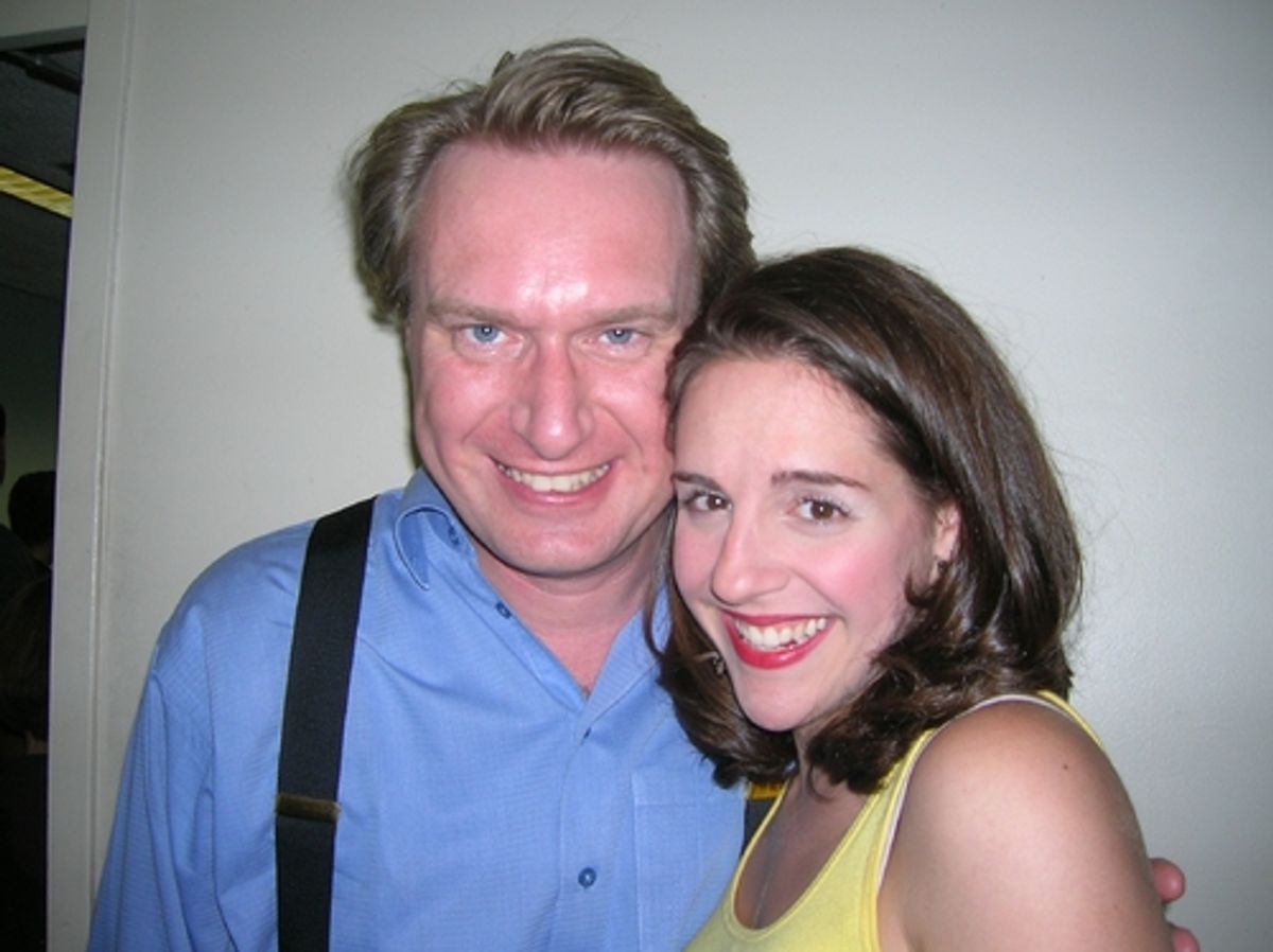 Music Director Matt Castle and Emily Shoolin at 