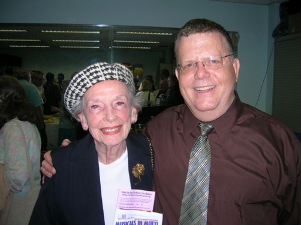 Anne Kaufman Schneider and Producing Artistic Director, James Morgan Photo