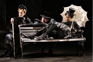 Puppeteers Lauren Asheim, Dieter Bierbrauer and Elizabeth Grullon Photo