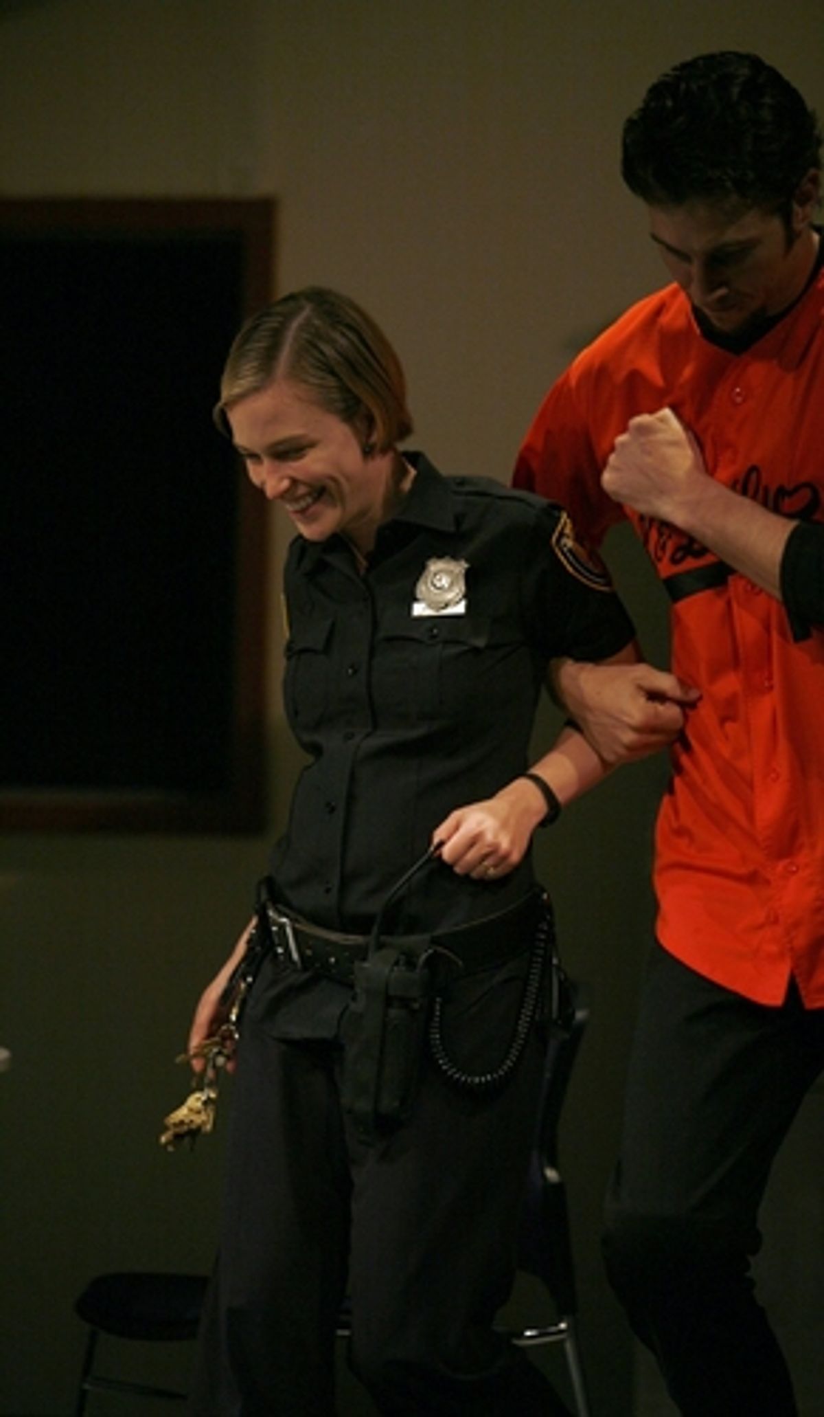 Piper Perabo and Pablo Schreiber at 