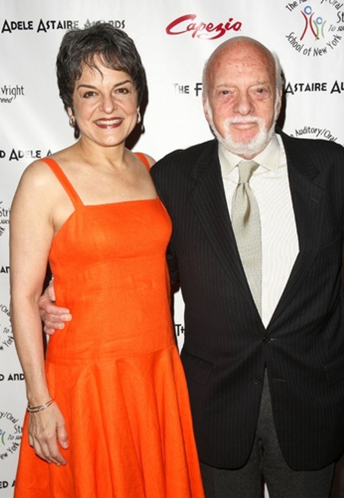 Priscilla Lopez and Hal Prince  at 