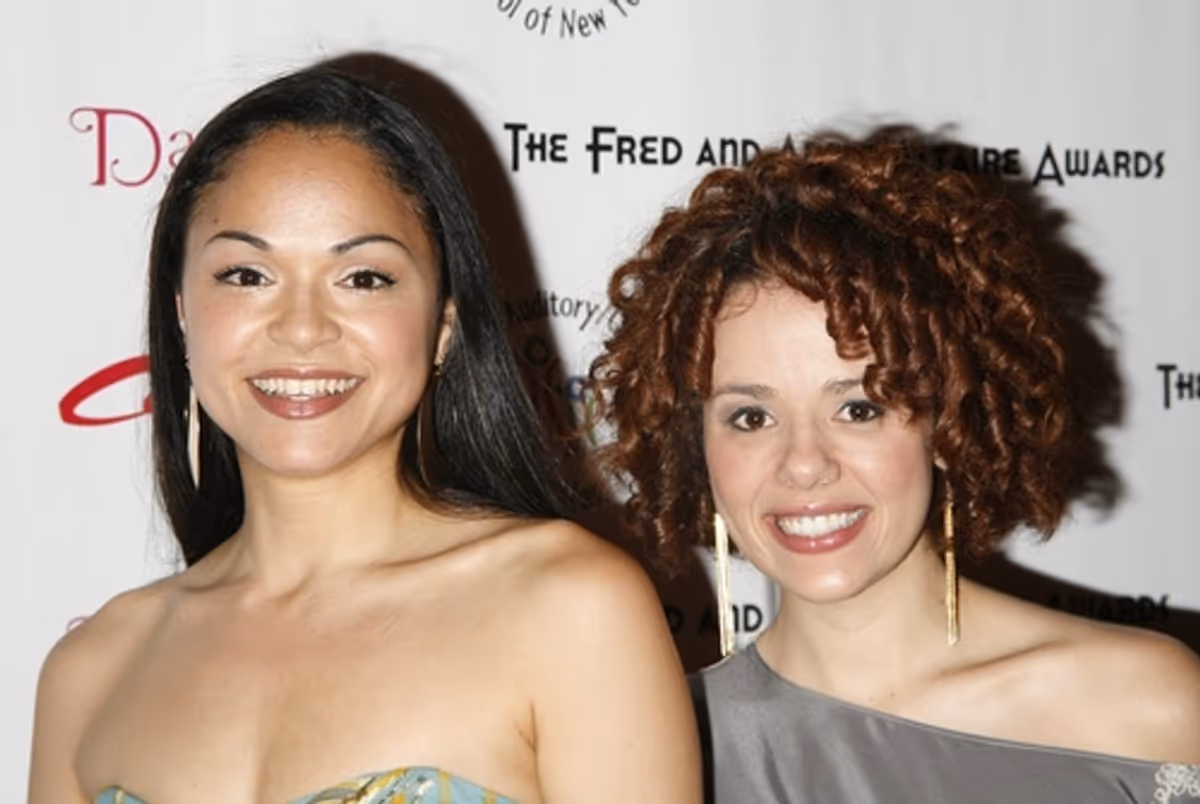 Janet Dacal and Karen Olivo at 2008 Fred & Adele Astaire Awards