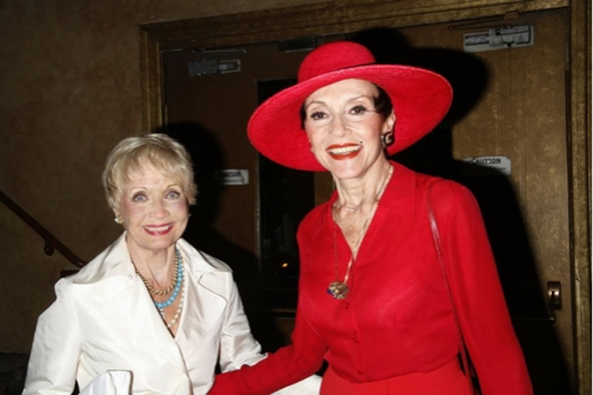 Jane Powell and Lillian Montevecchi at 2008 Fred & Adele Astaire Awards