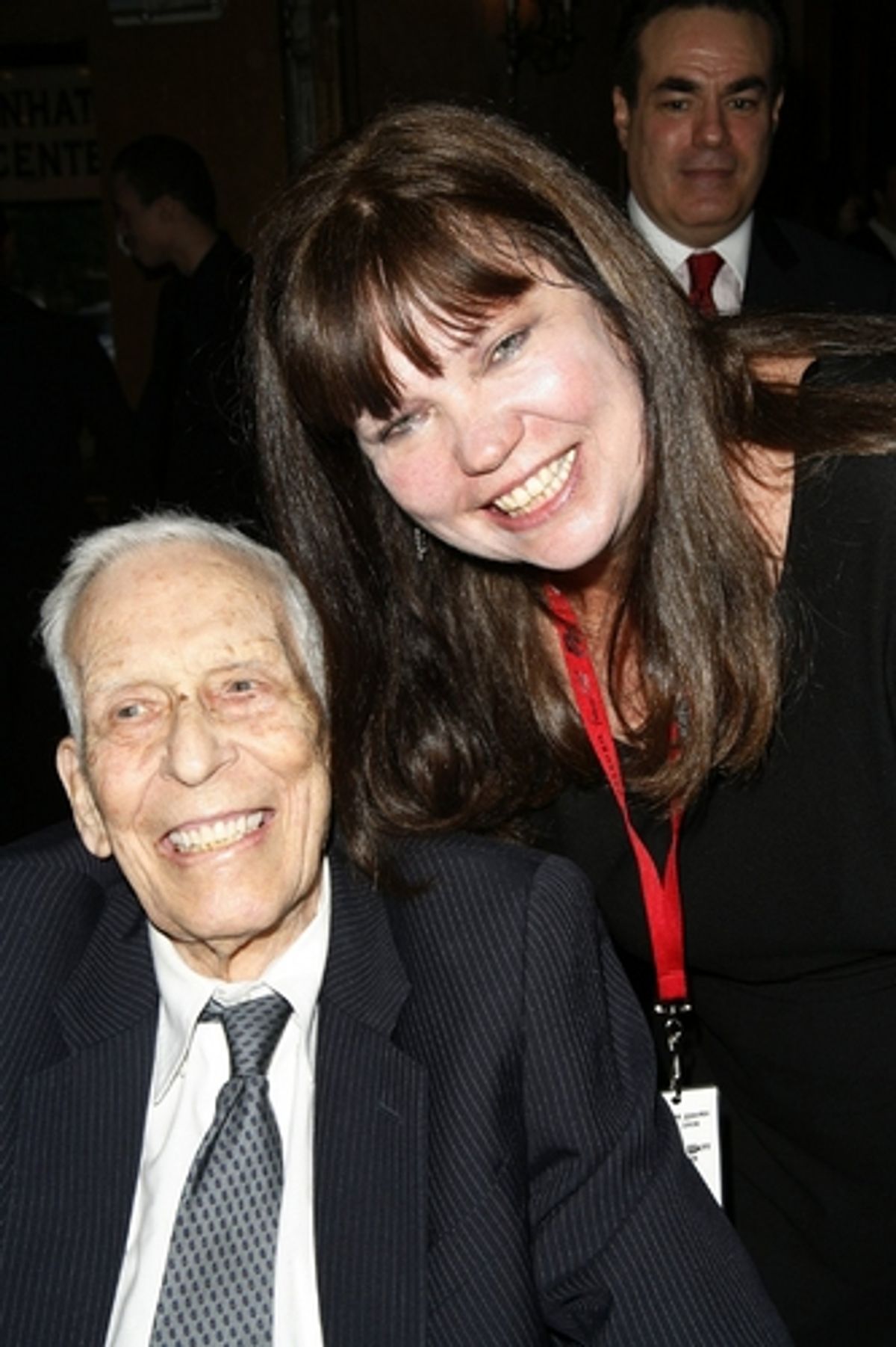 Douglas Watt and daughter Patricia Watt at 2008 Fred & Adele Astaire Awards