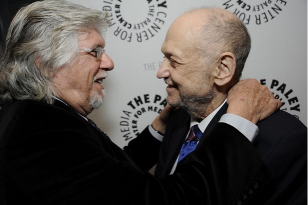 MARTIN CHARNIN and CHARLES STROUSE at Paley Center Charles Strouse Tribute