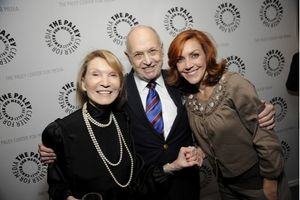 BARBARA SIMAN, CHARLES STROUSE, ANDREA McARDLE    Photo