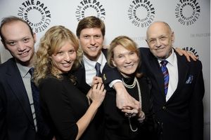 The Strouse family (l-r) WILL, VICTORIA & NICK STROUSE, wife BARBARA SIMAN and CHARLE Photo