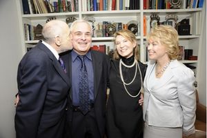 STROUSE, PETER FILICHIA, BARBARA SIMAN & PAT MITCHELL Photo