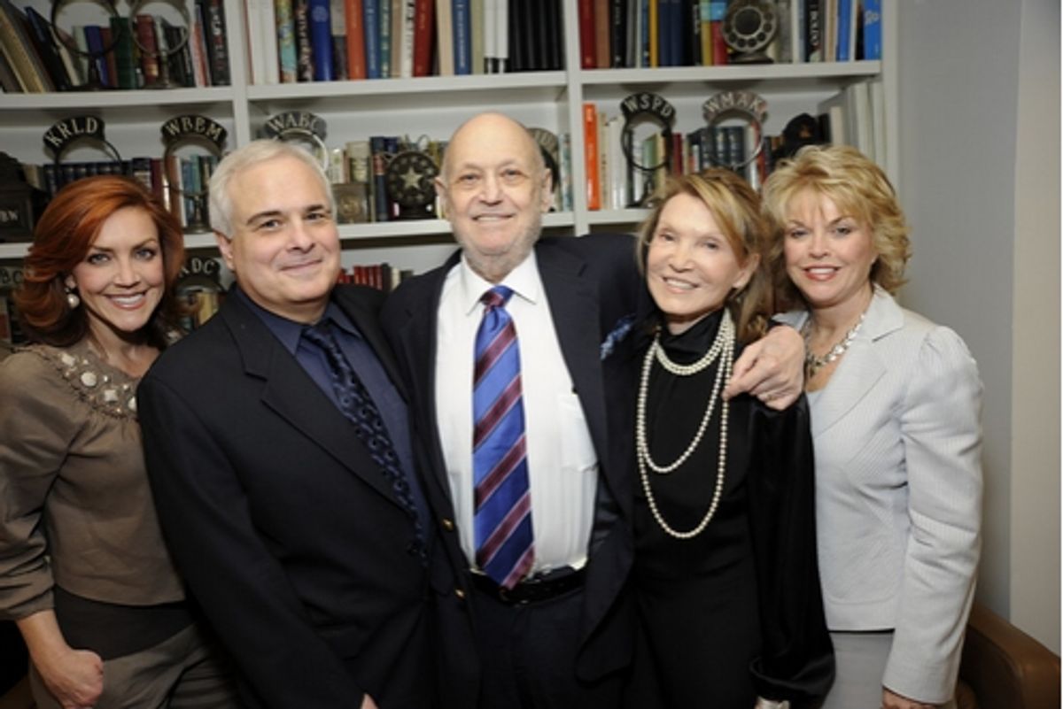 ANDREA McARDLE, PETER FILICHIA, CHARLES STROUSE, BARBARA SIMAN,  PAT MITCHELL at 