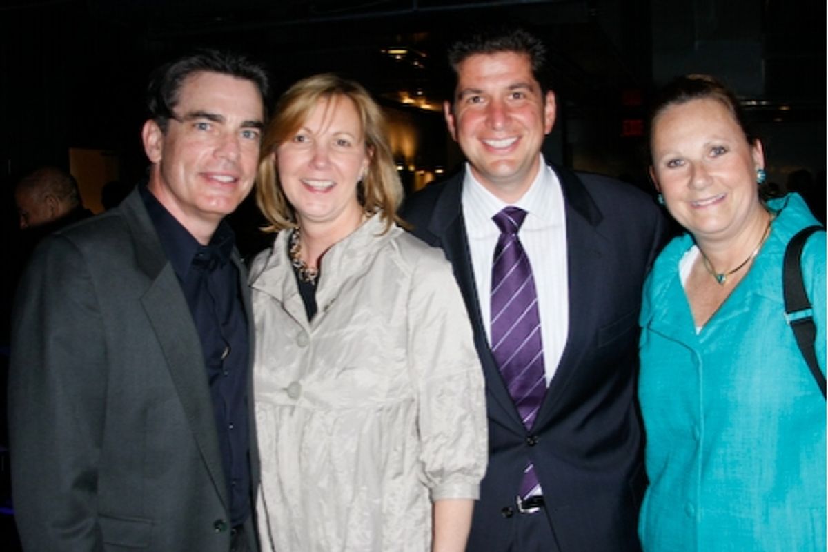 Peter Gallagher, Robin Azar, Bob Salerno, Martha Bunker
 at 