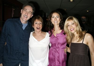 Boyd Gaines, Patti LuPone,Laura Benanti, and Leigh Ann Larkin
 Photo