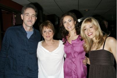 Boyd Gaines, Patti LuPone,Laura Benanti, and Leigh Ann Larkin
 Photo