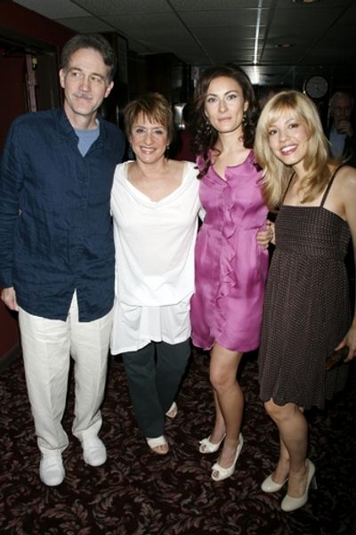 Boyd Gaines, Patti LuPone,Laura Benanti, and Leigh Ann Larkin
 Photo