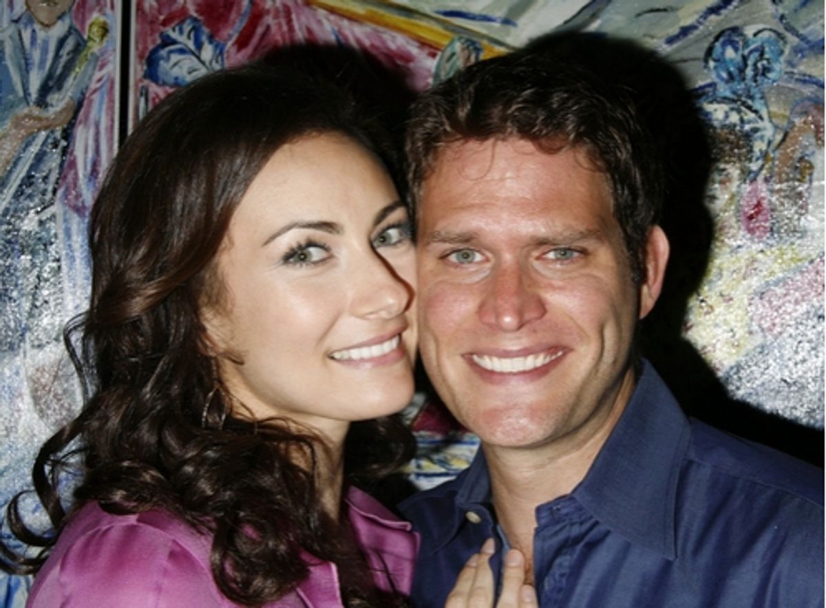 Laura Benanti and Stephen Pasquale
 at 