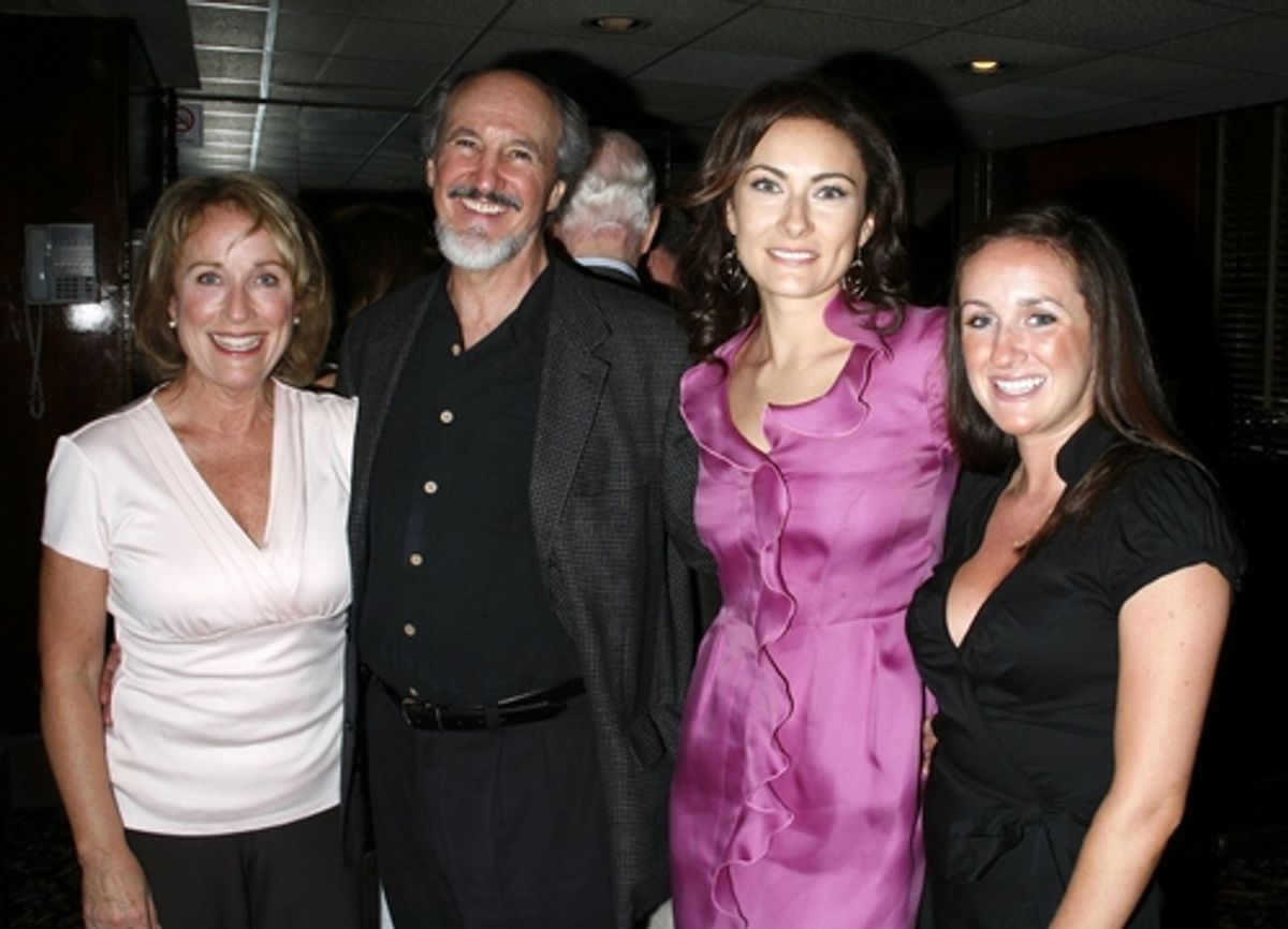 Laura Benanti and Family at 'GYPSY' Laura Benanti Joins the Elite Sardi's Wall